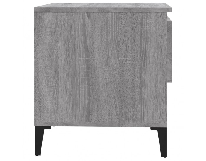 Sonata H Странични маси, 2 бр, сив сонома, 50x46x50 см, инженерно дърво