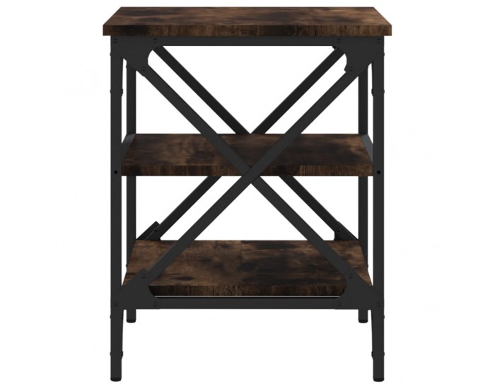 Sonata H Странична маса, опушен дъб, 40x42x50 см, инженерно дърво