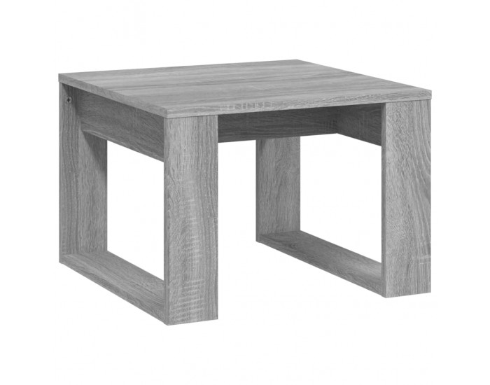 Sonata H Странична маса, cив сонома, 50x50x35 см, инженерно дърво