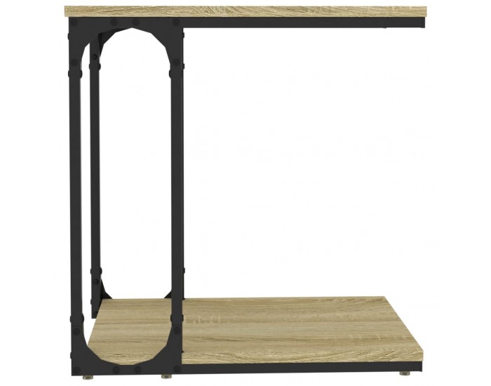 Sonata H Странична маса, дъб сонома, 50x35x52 см, инженерно дърво