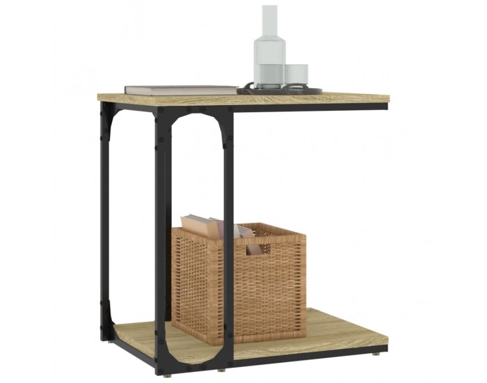 Sonata H Странична маса, дъб сонома, 50x35x52 см, инженерно дърво