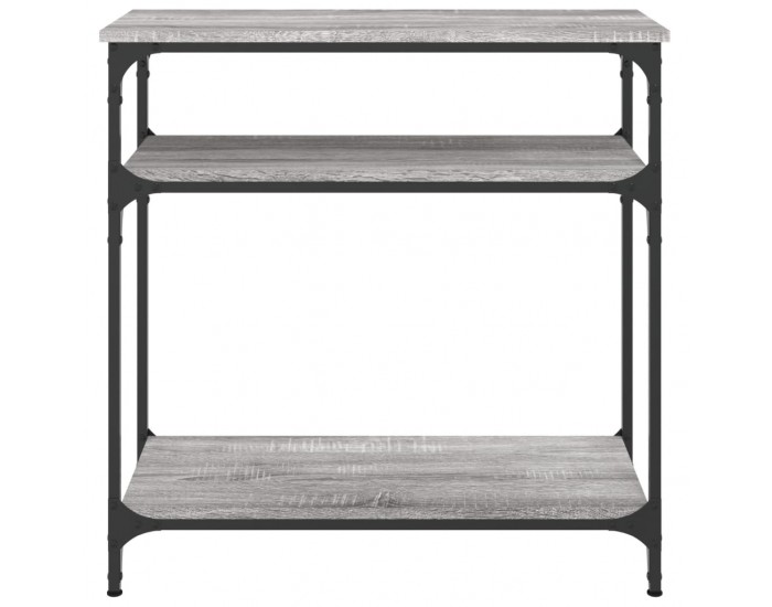 Sonata H Конзолна маса, сив сонома, 75x29x75 см, инженерно дърво