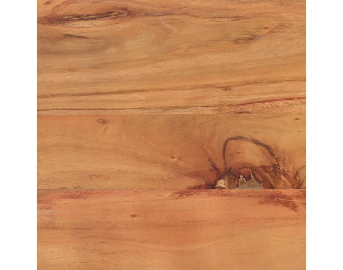 Sonata H Помощна маса 35x35x45 см масивно дърво акация и желязо