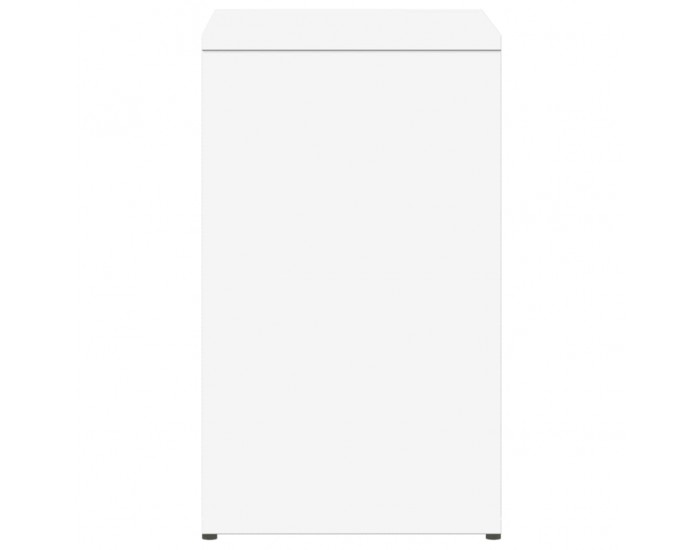 Sonata H Странична маса, бяла, 50x30x50 см, инженерно дърво