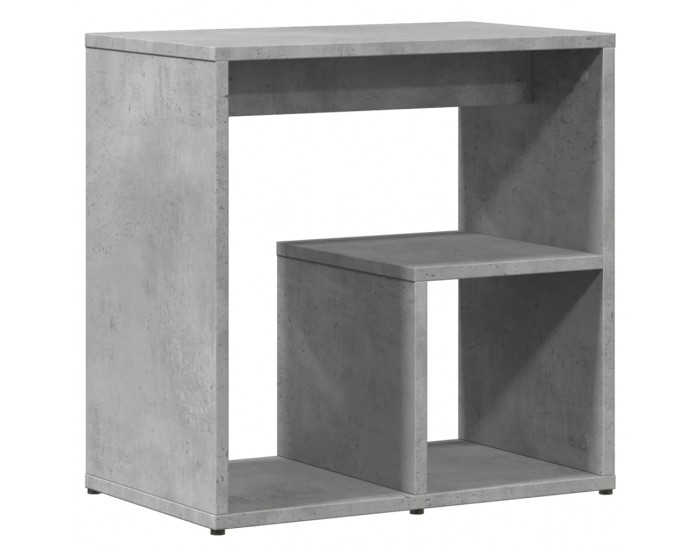 Sonata H Странични маси 2 бр бетонно сиво 50x30x50 см инженерно дърво