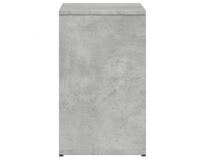 Sonata H Странични маси 2 бр бетонно сиво 50x30x50 см инженерно дърво