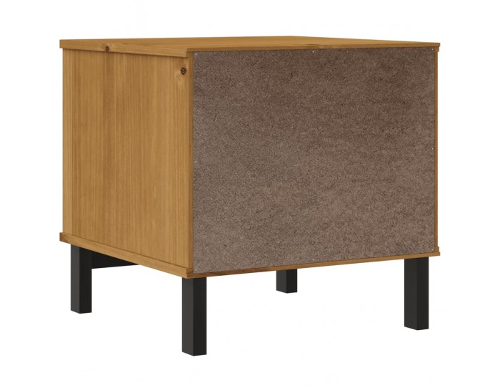 Sonata H Помощна маса FLAM 50x50x50 см борово дърво масив