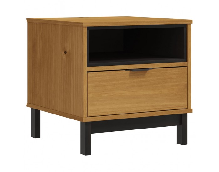 Sonata H Помощна маса FLAM 50x50x50 см борово дърво масив