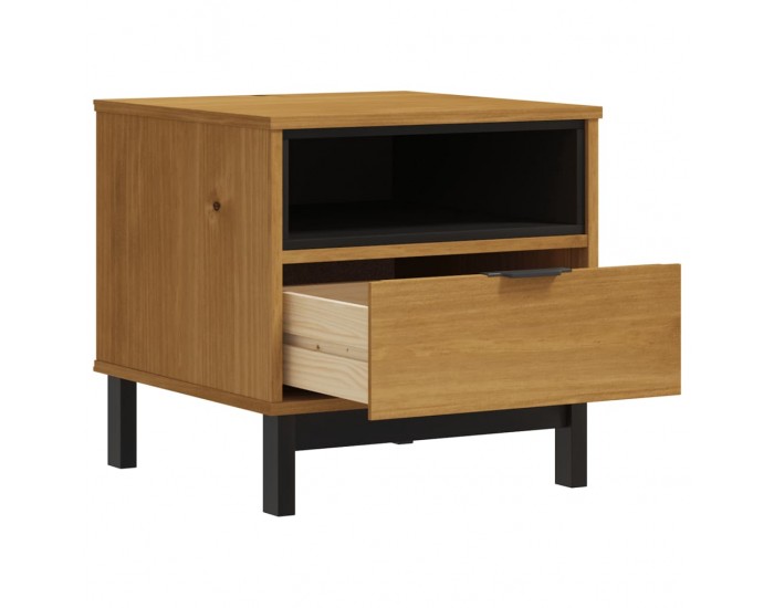 Sonata H Помощна маса FLAM 50x50x50 см борово дърво масив