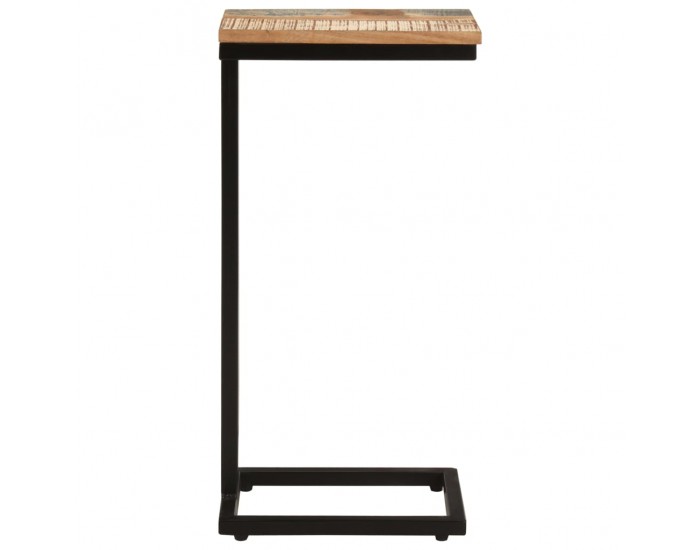 Sonata H Странични маси 2 бр 31,5x24,5x64,5 см регенерирано дърво масив