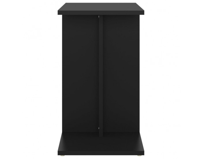 Sonata H Странична маса, черна, 50x30x50 см, инженерно дърво
