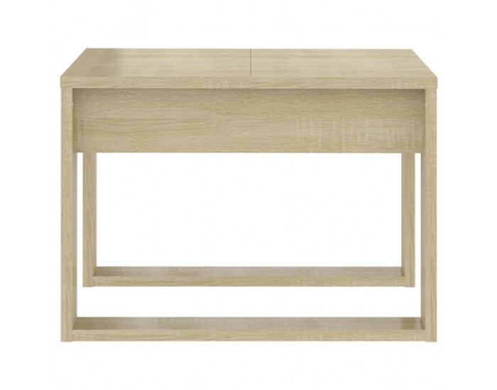 Sonata H Странична маса, дъб сонома, 50x50x35 см, инженерно дърво