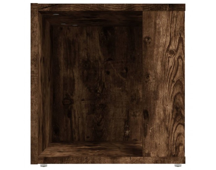 Sonata H Странична маса, опушен дъб, 33x33x34,5 см, инженерно дърво Sonata H Странична маса, опушен дъб, 33x33x34,5 см, инженерно дърво