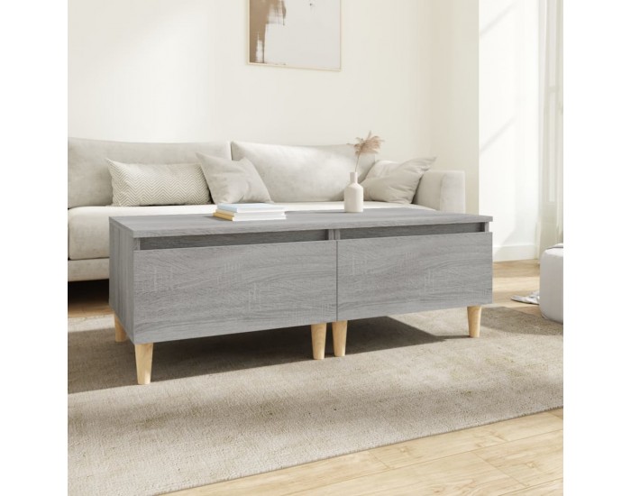 Sonata H Странични маси, 2 бр, сив сонома, 50x46x35 см, инженерно дърво