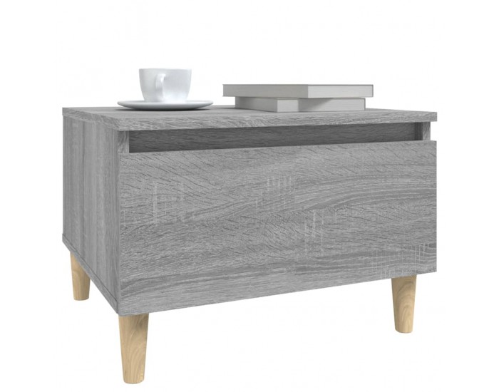 Sonata H Странични маси, 2 бр, сив сонома, 50x46x35 см, инженерно дърво