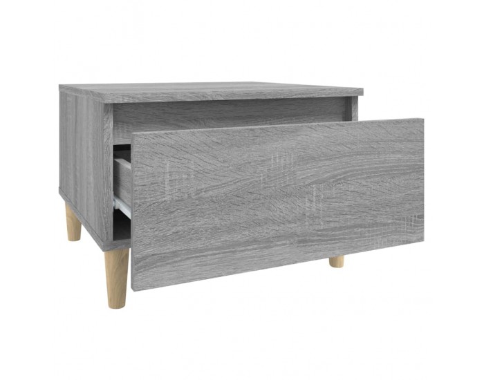 Sonata H Странични маси, 2 бр, сив сонома, 50x46x35 см, инженерно дърво