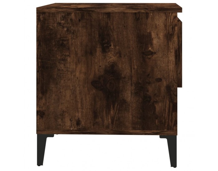 Sonata H Странична маса, опушен дъб, 50x46x50 см, инженерно дърво