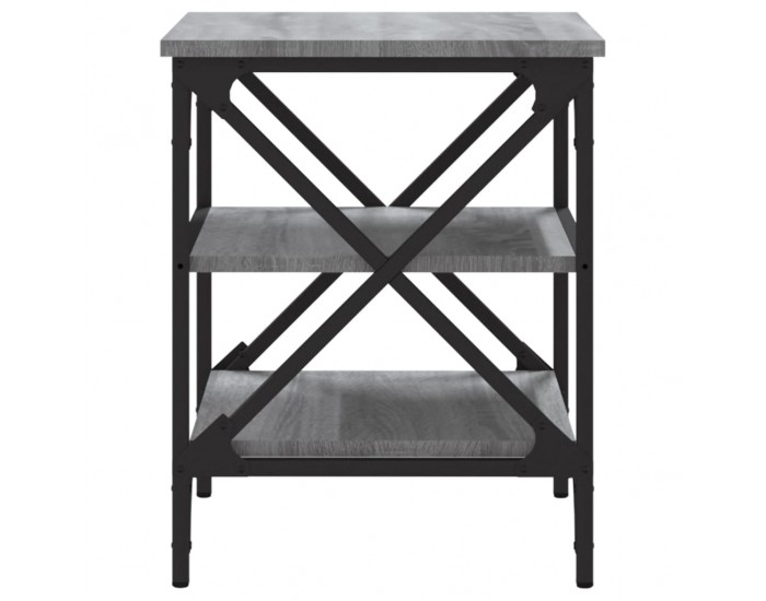 Sonata H Странична маса, cив сонома, 40x42x50 см, инженерно дърво