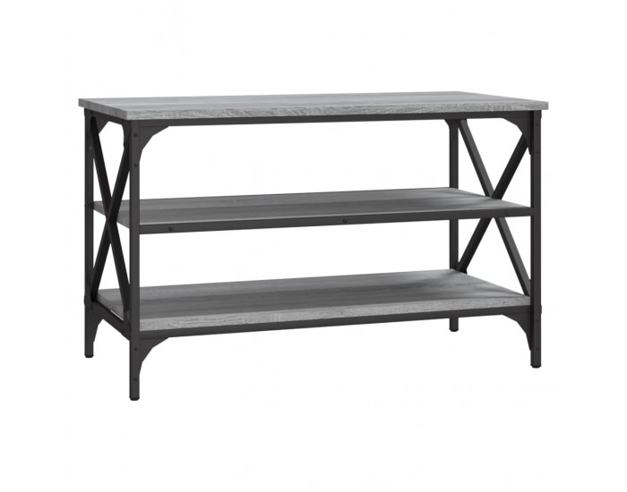 Sonata H ТВ шкаф, сив сонома, 80x40x50 см, инженерно дърво