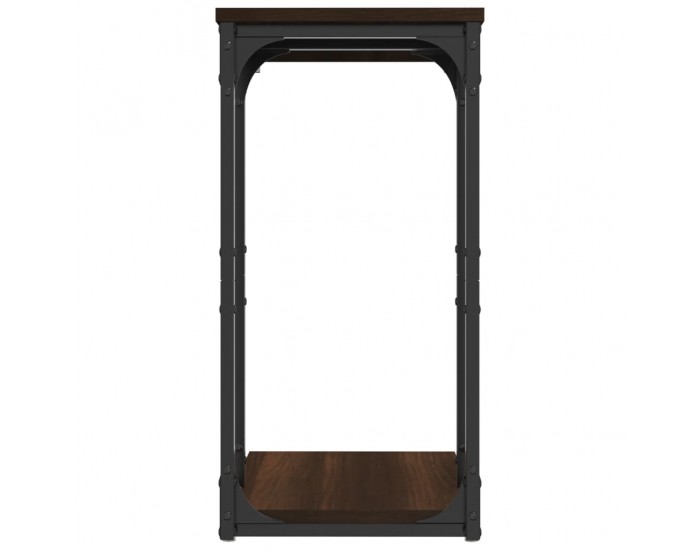 Sonata H Странична маса, кафяв дъб, 40x30x60 см, инженерно дърво