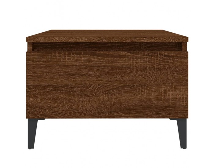 Sonata H Странична маса, кафяв дъб, 50x46x35 см, инженерно дърво