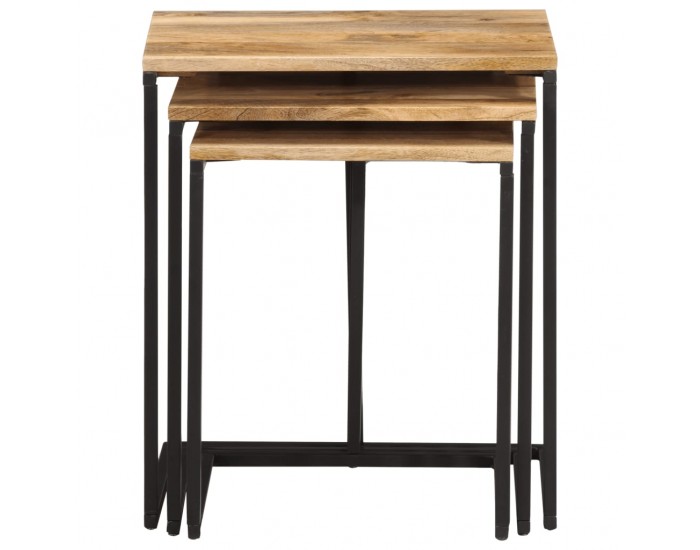 Sonata H Стифиращи маси, 3 бр, акация масив