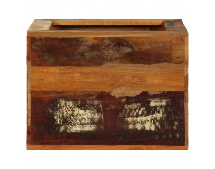 Sonata H Табуретка, 40x30x40 см, регенерирано дърво масив