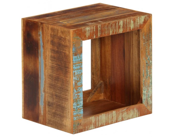 Sonata H Табуретка, 40x30x40 см, регенерирано дърво масив