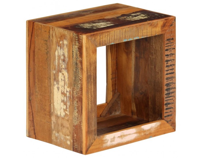 Sonata H Табуретка, 40x30x40 см, регенерирано дърво масив