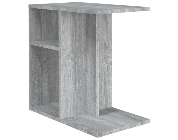 Sonata H Странична маса, cив сонома, 50x30x50 см, инженерно дърво