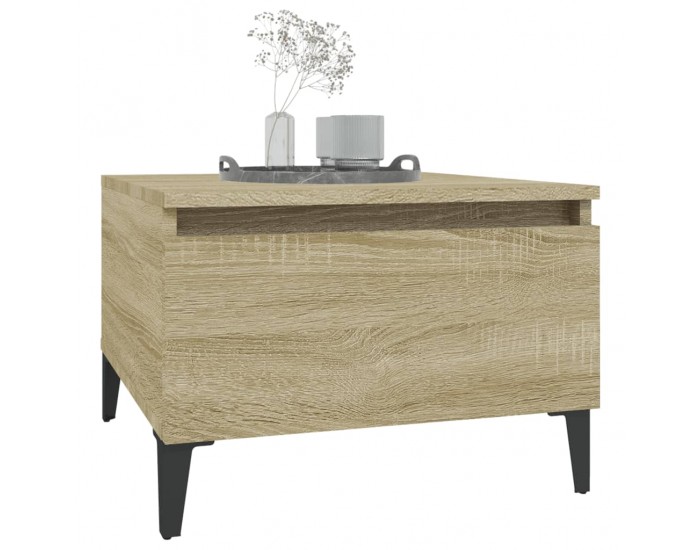 Sonata H Странична маса, Дъб сонома, 50x46x35 см, инженерно дърво