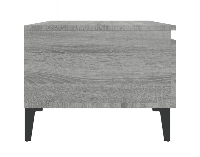 Sonata H Странични маси, 2 бр, сив сонома, 50x46x35 см, инженерно дърво