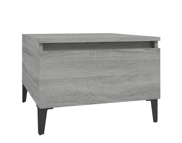 Sonata H Странични маси, 2 бр, сив сонома, 50x46x35 см, инженерно дърво