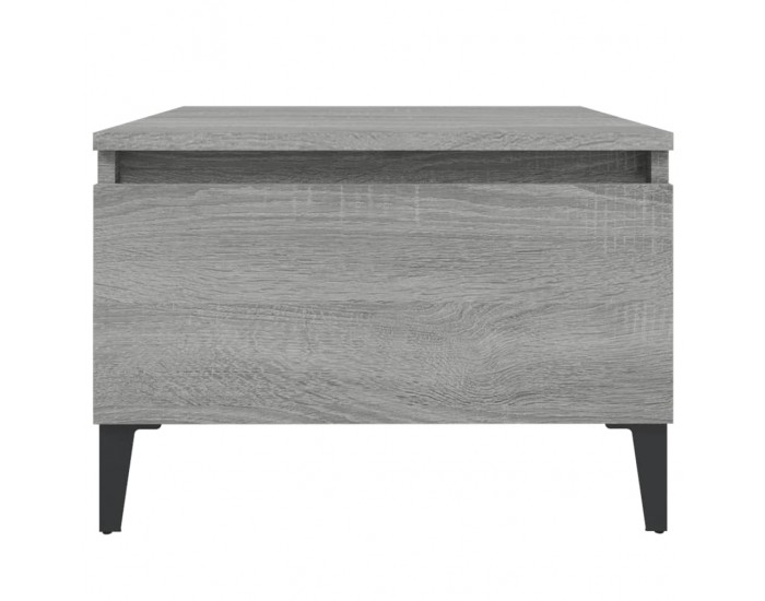 Sonata H Странични маси, 2 бр, сив сонома, 50x46x35 см, инженерно дърво