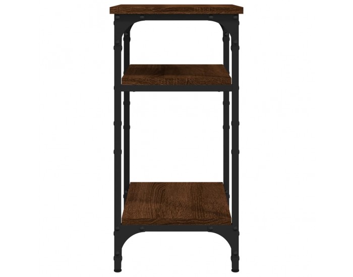 Sonata H Странична маса, кафяв дъб, 35x30x60 см, инженерно дърво