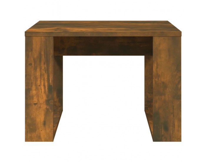 Sonata H Странична маса, опушен дъб, 50x50x35 см, инженерно дърво