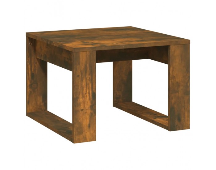 Sonata H Странична маса, опушен дъб, 50x50x35 см, инженерно дърво