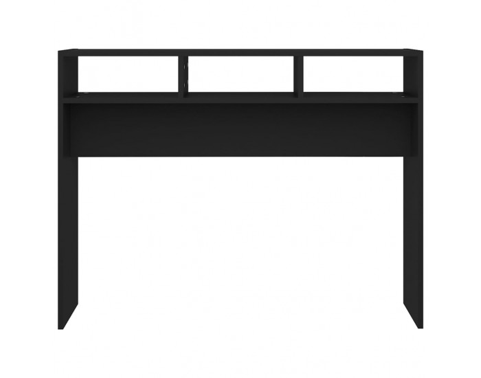 Sonata H Конзолна маса, черна, 105x30x80 см, инженерно дърво