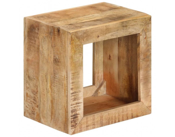 Sonata H Табуретка 40x30x40 см масивно дърво манго