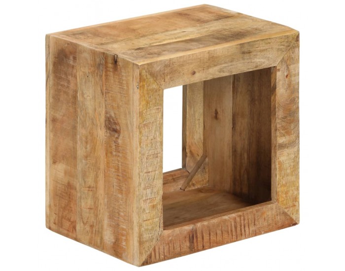 Sonata H Табуретка 40x30x40 см масивно дърво манго