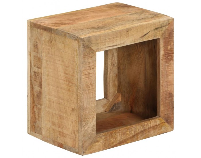 Sonata H Табуретка 40x30x40 см масивно дърво манго