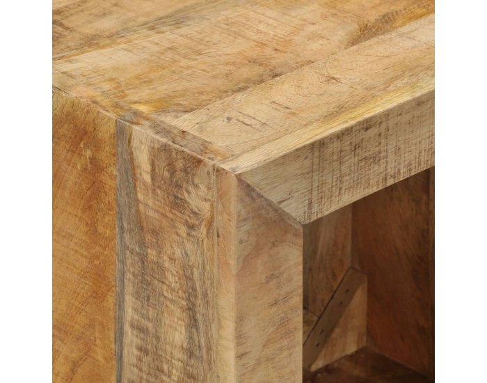 Sonata H Табуретка 40x30x40 см масивно дърво манго