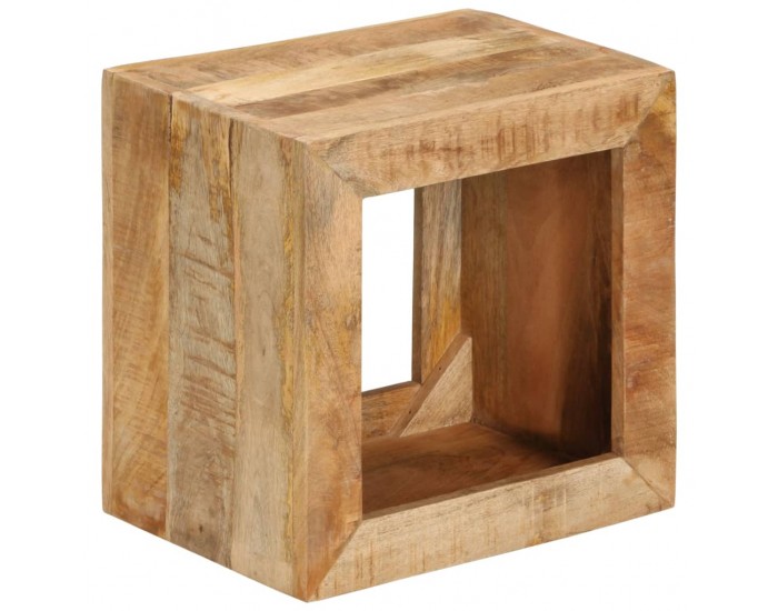 Sonata H Табуретка 40x30x40 см масивно дърво манго