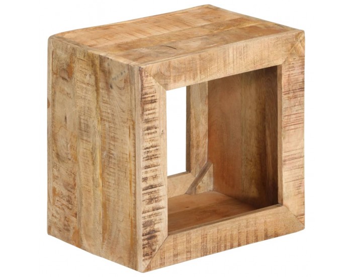 Sonata H Табуретка 40x30x40 см масивно дърво манго