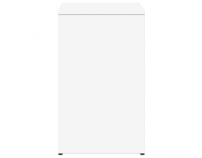 Sonata H Странични маси, 2 бр, бели, 50x30x50 см, инженерно дърво