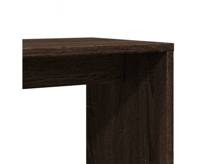 Sonata H Странични маси, 2 бр, кафяв дъб, 50x30x50 см, инеженерно дърво