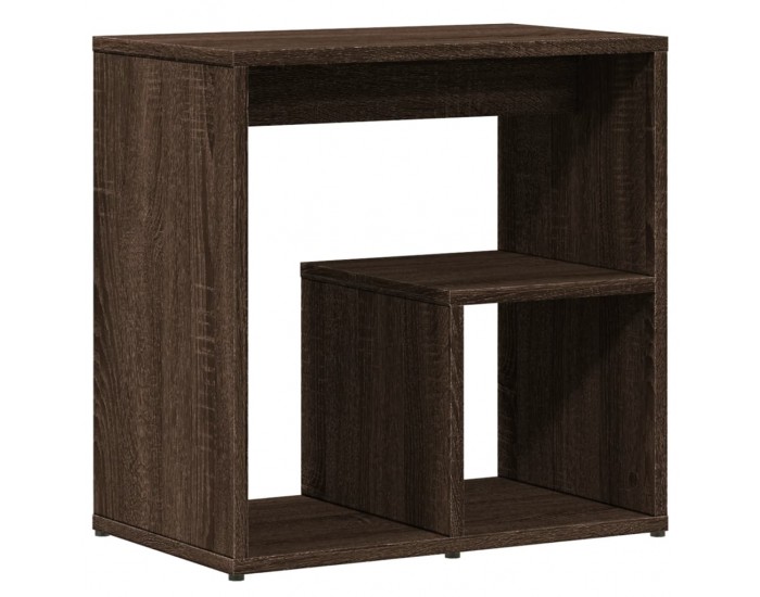 Sonata H Странични маси, 2 бр, кафяв дъб, 50x30x50 см, инеженерно дърво