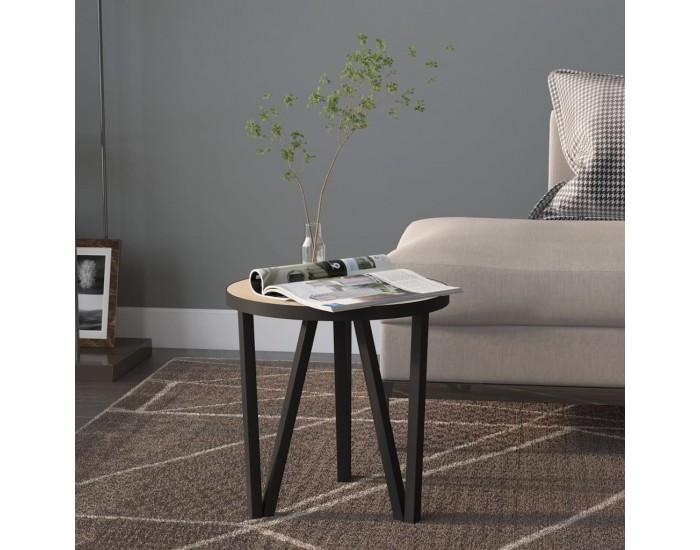 Sonata H Маса за чай, дъб сонома, Ø35 см, МДФ