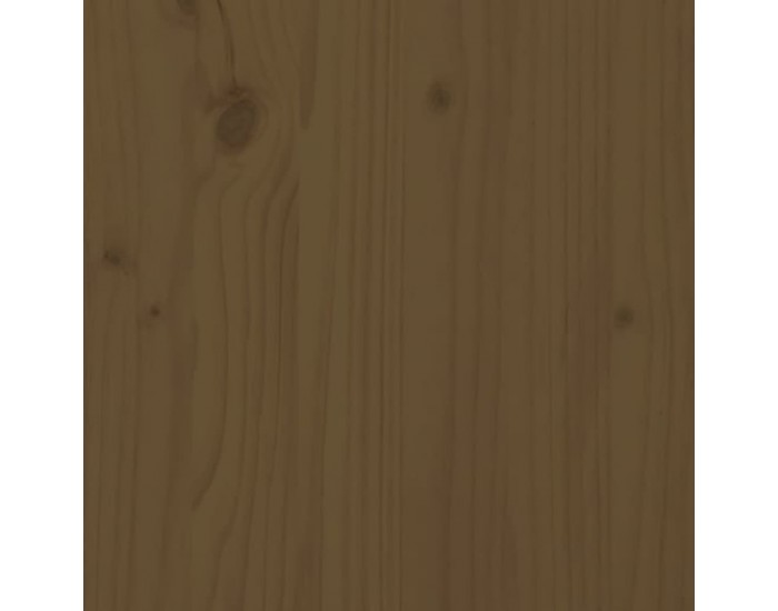 Sonata H Странични масички 2 бр меденокафяви 40x40x39 см бор масив