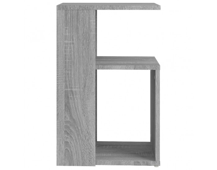 Sonata H Странична маса, сив сонома, 36x30x56 см, инженерна дървесина
